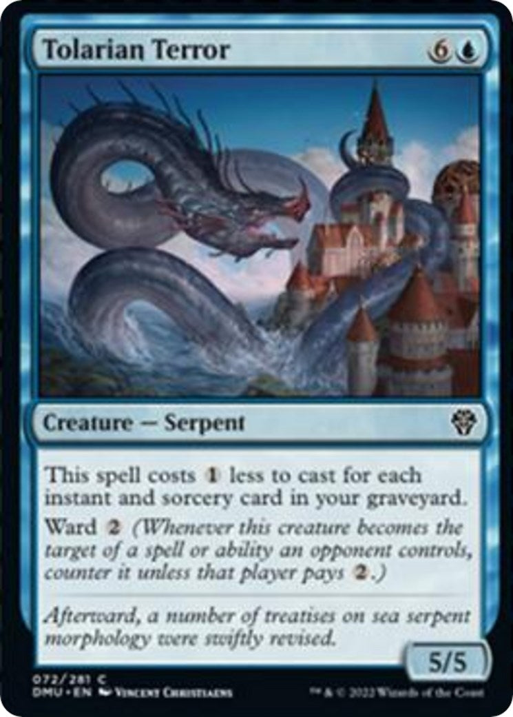 Tolarian Terror (72) [DMU] - MTG Single