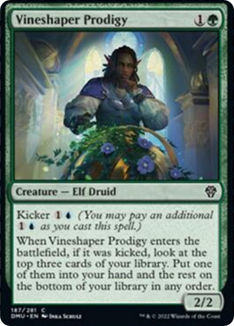 Vineshaper Prodigy (187) [DMU] - MTG Single