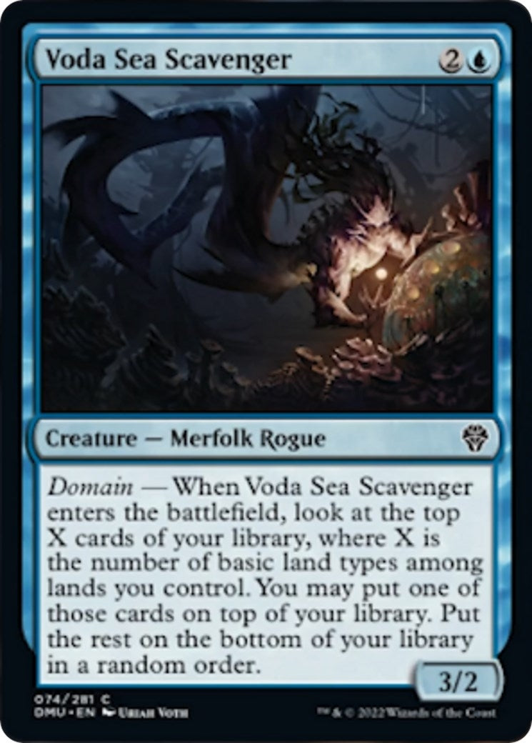 Voda Sea Scavenger (74) [DMU] - MTG Single