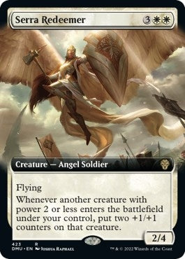 Serra Redeemer (Extended Art) (423) [DMU] - MTG Single