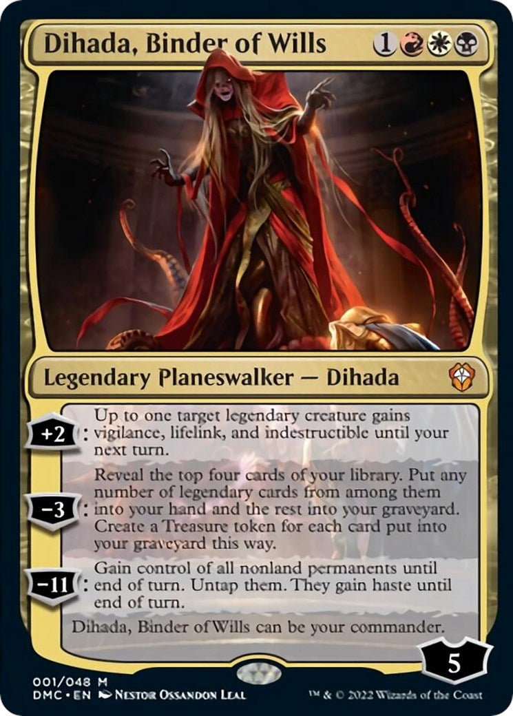 Dihada Binder of Wills (1) [DMC] - MTG Single