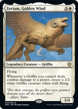 Zeriam Golden Wind (5) [DMC] - MTG Single