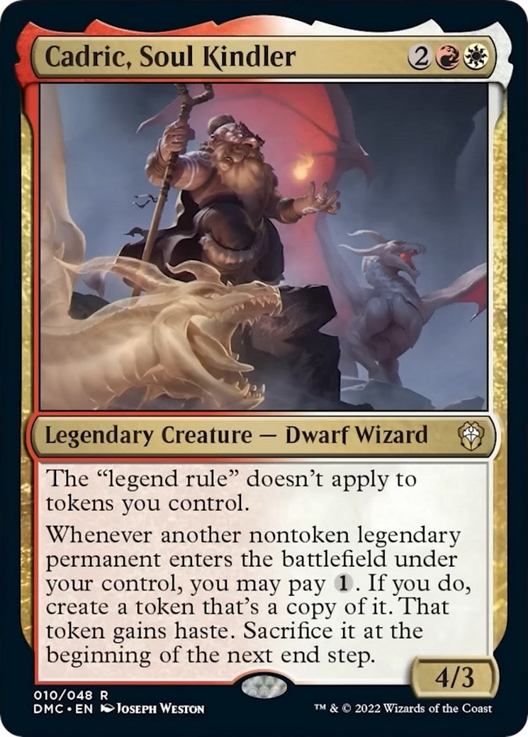 Cadric Soul Kindler (10) [DMC] - MTG Single