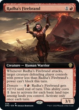 Radha’s Firebrand (Extended Art) (408) [DMU] - MTG Single