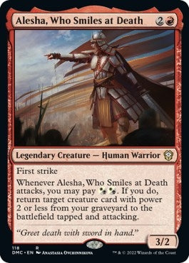 Alesha Who Smiles at Death (118) [DMC] - MTG Single
