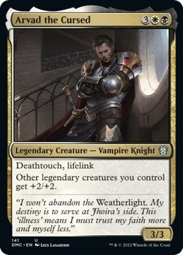 Arvad the Cursed (141) [DMC] - MTG Single