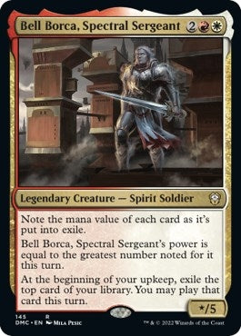 Bell Borca Spectral Sergeant (145) [DMC] - MTG Single
