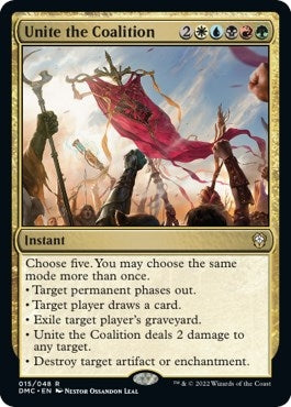 Unite the Coalition (15) [DMC] - MTG Single