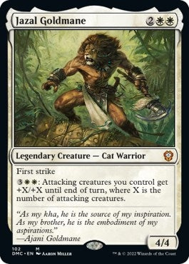 Jazal Goldmane (102) [DMC] - MTG Single