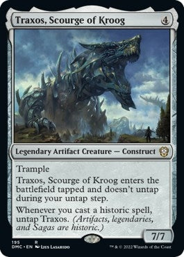 Traxos Scourge of Kroog (195) [DMC] - MTG Single