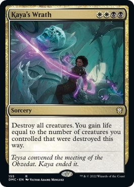 Kaya’s Wrath (155) [DMC] - MTG Single
