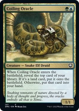 Coiling Oracle (147) [DMC] - MTG Single