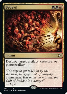 Bedevil (144) [DMC] - MTG Single