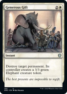Generous Gift (100) [DMC] - MTG Single