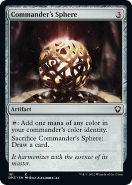 Commander’s Sphere (181) [DMC] - MTG Single