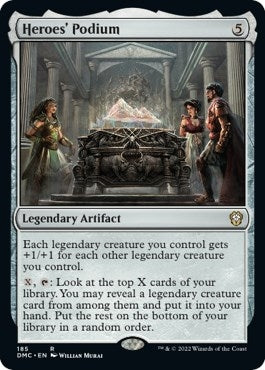 Heroes’ Podium (185) [DMC] - MTG Single