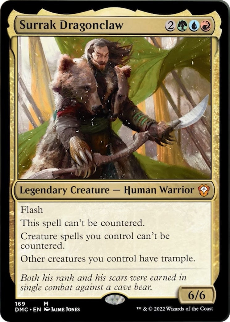Surrak Dragonclaw (169) [DMC] - MTG Single