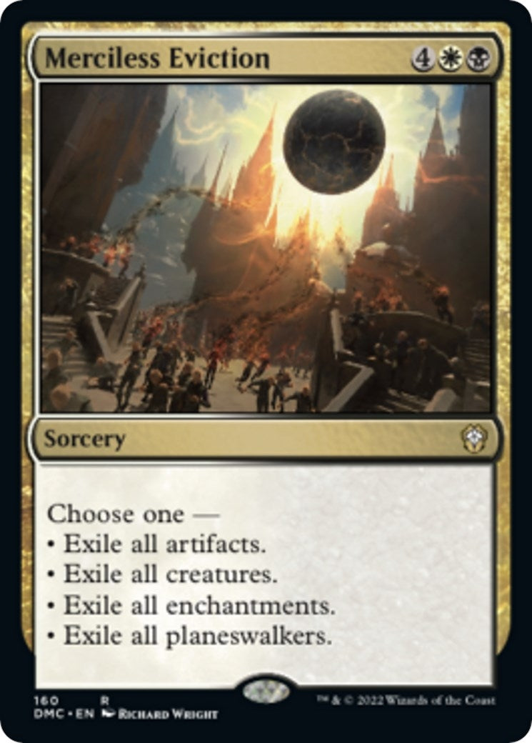 Merciless Eviction (160) [DMC] - MTG Single