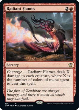 Radiant Flames (126) [DMC] - MTG Single