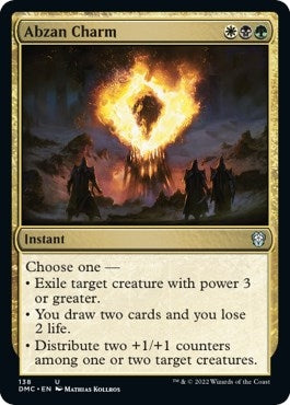 Abzan Charm (138) [DMC] - MTG Single