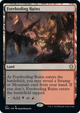 Foreboding Ruins (211) [DMC] - MTG Single
