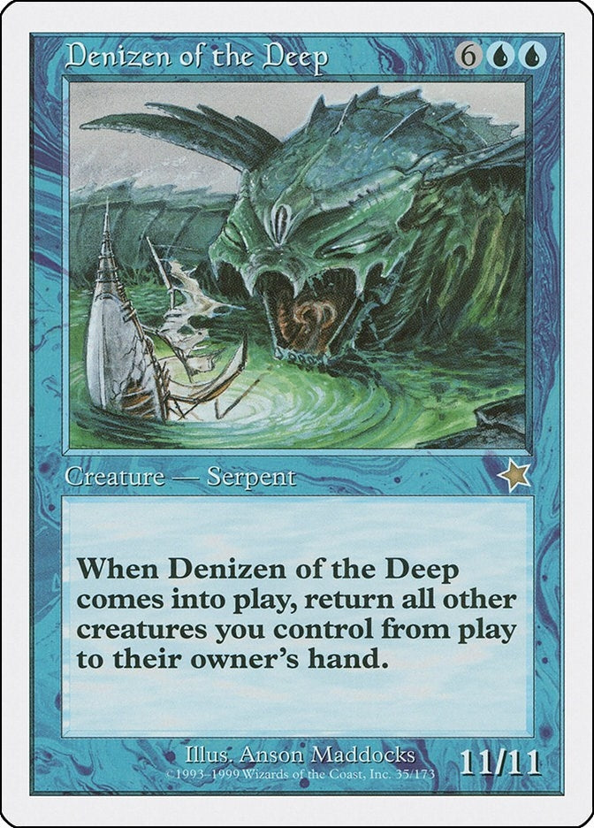 Denizen of the Deep (35) [S99] - MTG Single