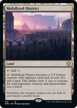 Mobilized District (218) [DMC] - MTG Single