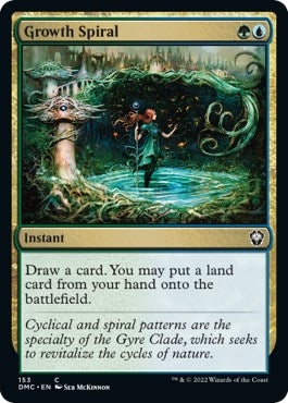 Growth Spiral (153) [DMC] - MTG Single