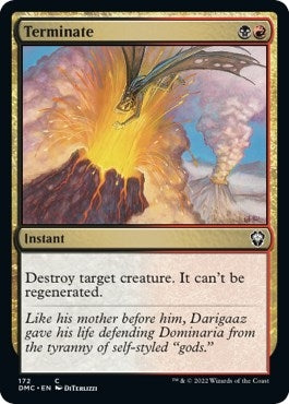 Terminate (172) [DMC] - MTG Single