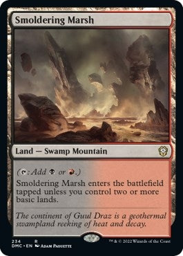 Smoldering Marsh (234) [DMC] - MTG Single