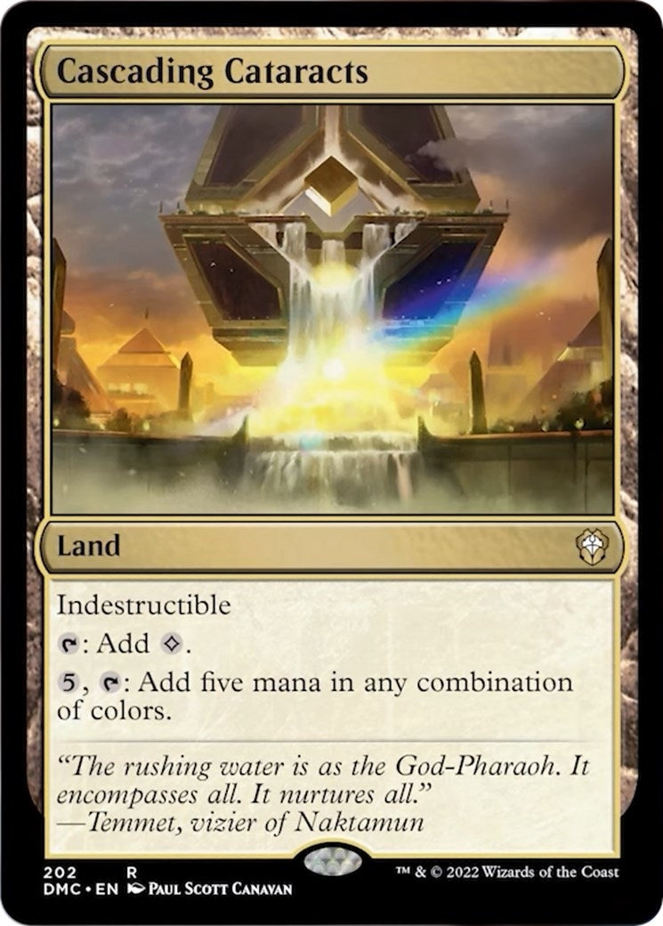 Cascading Cataracts (202) [DMC] - MTG Single