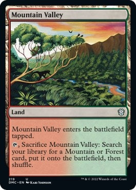 Mountain Valley (219) [DMC] - MTG Single