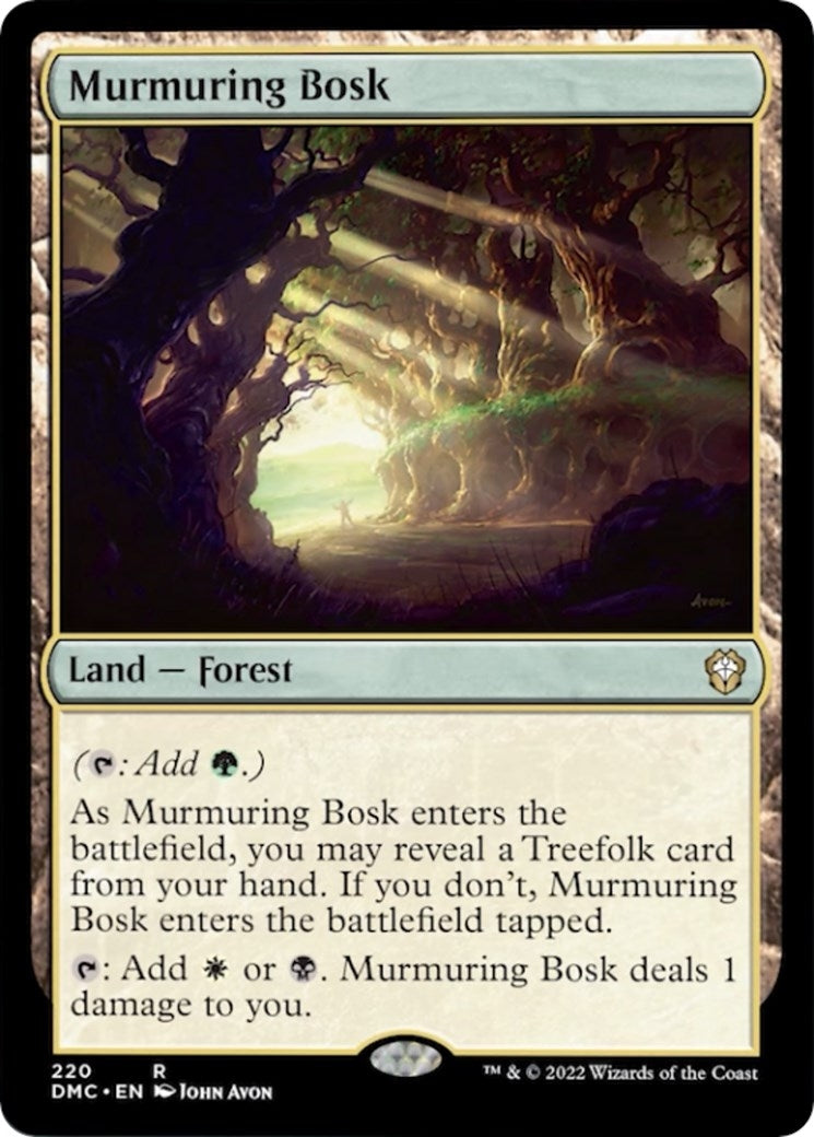 Murmuring Bosk (220) [DMC] - MTG Single