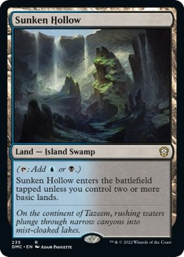 Sunken Hollow (235) [DMC] - MTG Single