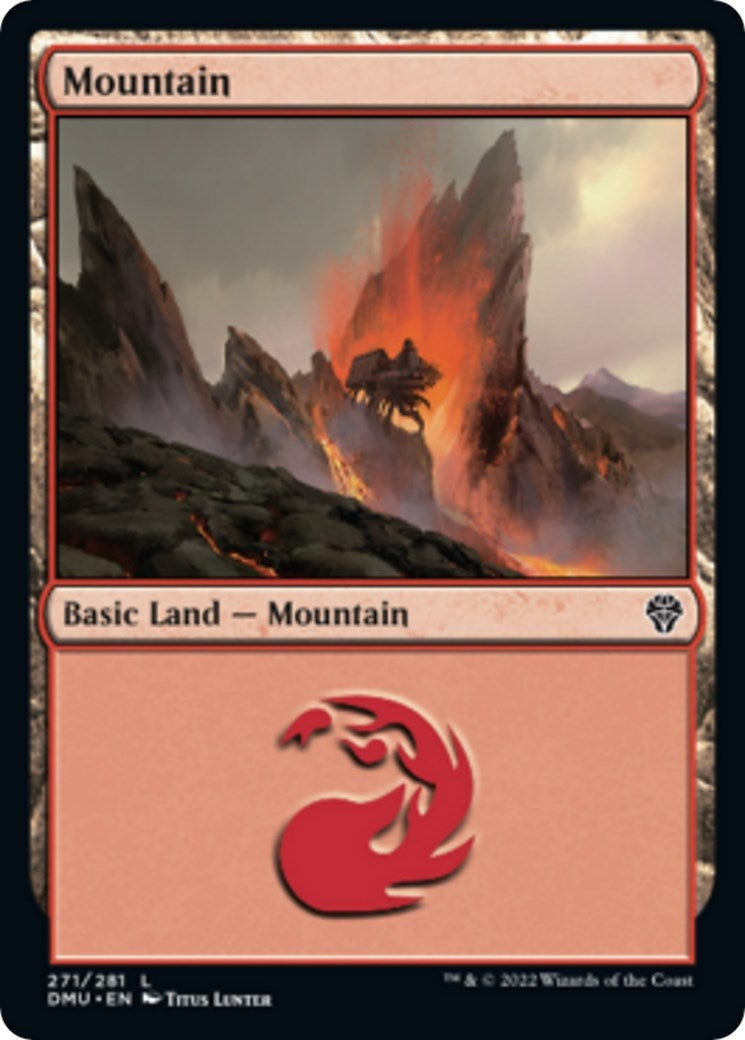 Mountain (271) (271) [DMU] - MTG Single