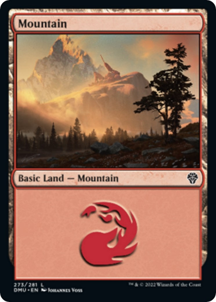 Mountain (273) (273) [DMU] - MTG Single