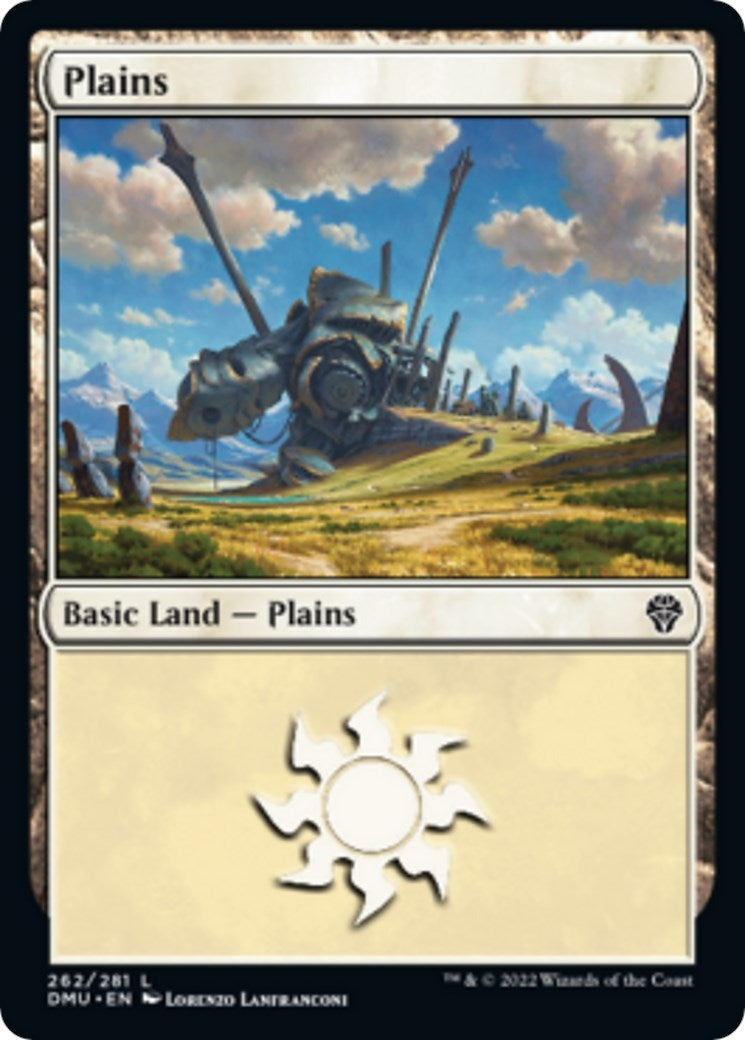 Plains (262) (262) [DMU] - MTG Single