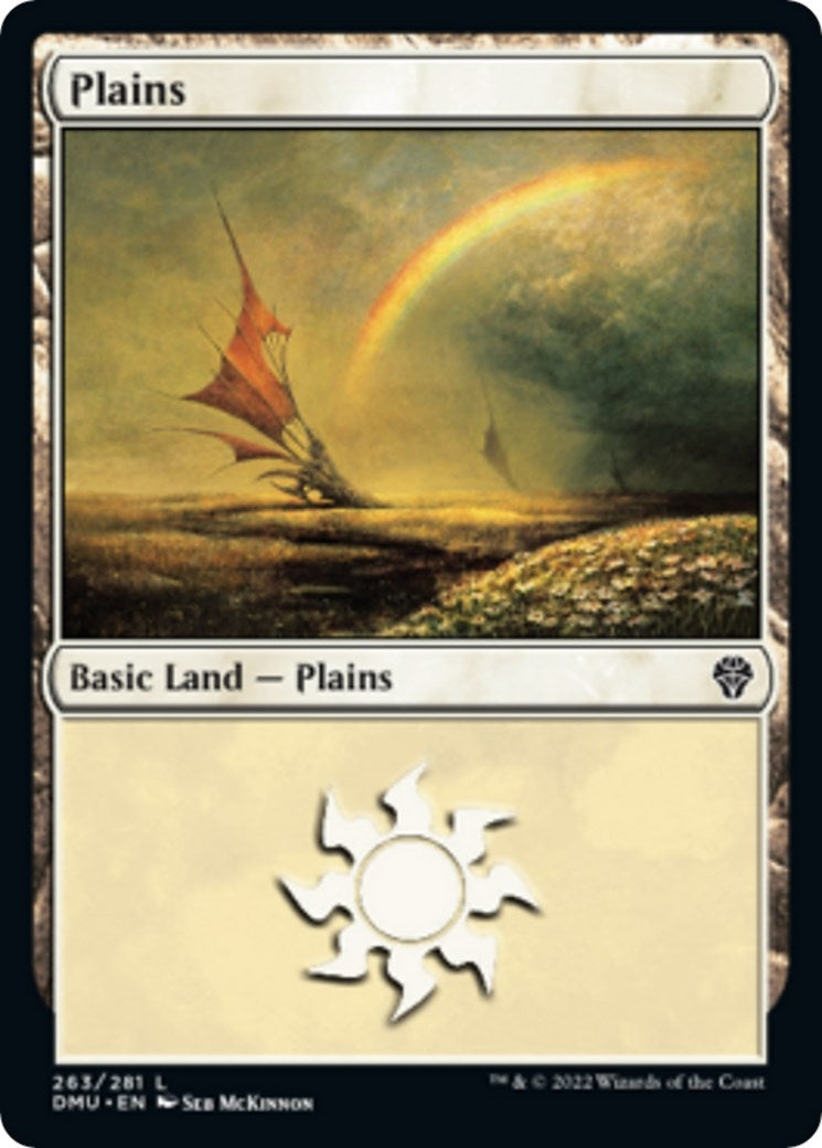 Plains (263) (263) [DMU] - MTG Single