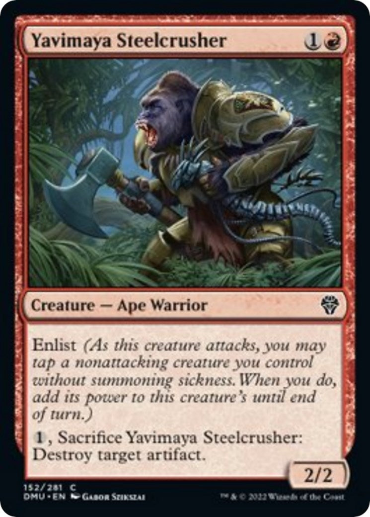 Yavimaya Steelcrusher (152) [DMU] - MTG Single