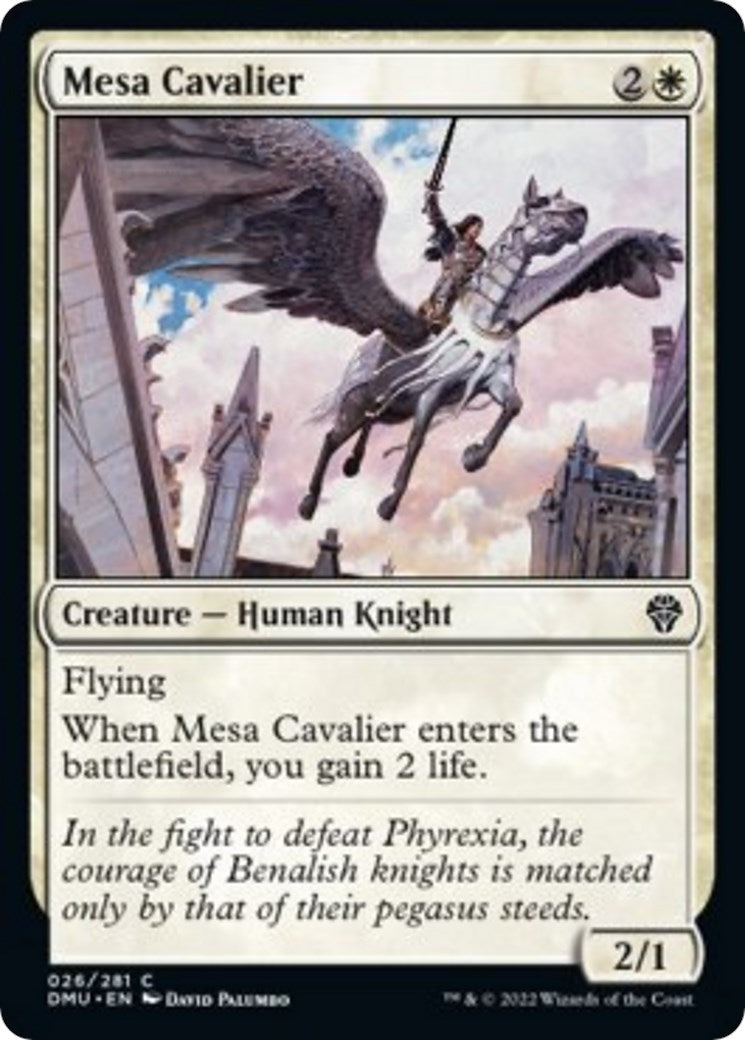 Mesa Cavalier (26) [DMU] - MTG Single