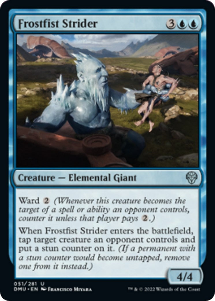 Frostfist Strider (51) [DMU] - MTG Single