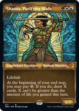 Shanna Purifying Blade (Showcase) (317) [DMU] - MTG Single