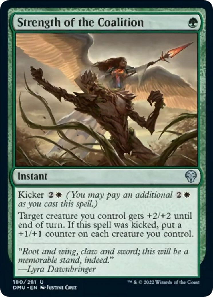 Strength of the Coalition (180) [DMU] - MTG Single