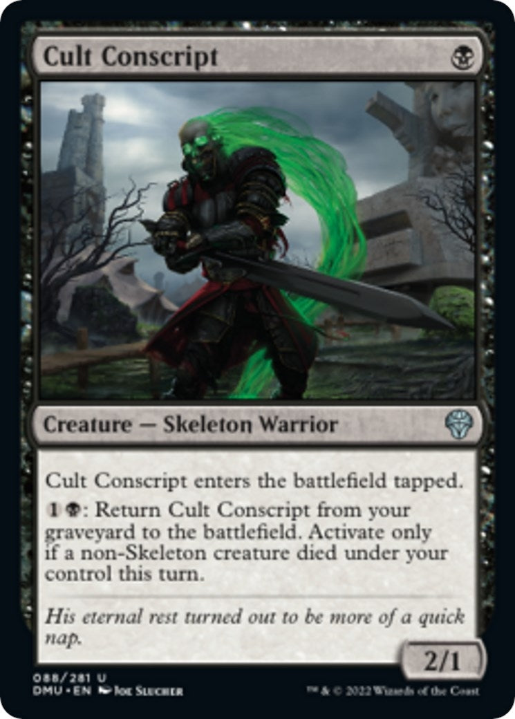 Cult Conscript (88) [DMU] - MTG Single