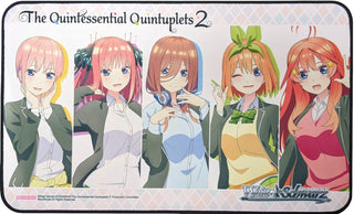 Weiss Schwarz Preorder Stitched Playmat - The Quintessential Quintuplets 2 - Playmats Sealed