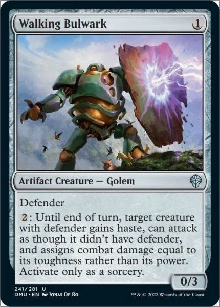 Walking Bulwark (241) [DMU] - MTG Single