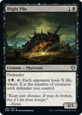 Blight Pile (82) [DMU] - MTG Single