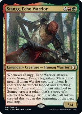 Stangg Echo Warrior (42) [DMC] - MTG Single