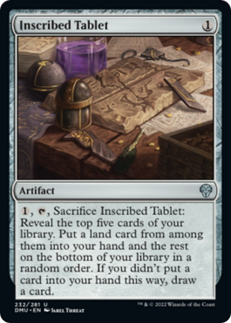 Inscribed Tablet (232) [DMU] - MTG Single