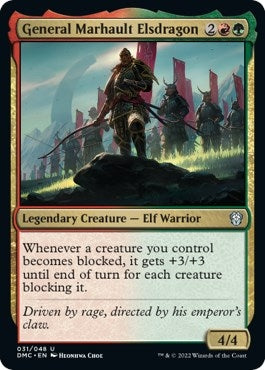 General Marhault Elsdragon (31) [DMC] - MTG Single